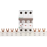 Z-GV-10/3P-3TE - Phase busbar 3-p 10mm² 1000mm Z-GV-10/3P-3TE