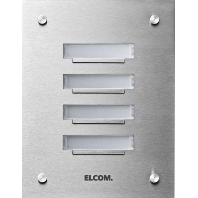 KVM-4/1 - Push button panel door communication KVM-4/1