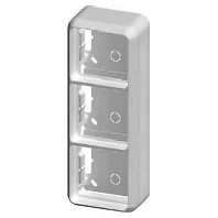 234310 - Surface mounted housing 3-gang white 234310