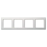 264400 - Frame 4-gang cream white 264400