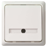 506124 - Push button 1 make contact (NO) white 506124