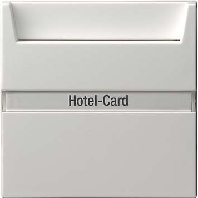 014027 - Push button 1 change-over contact white 014027