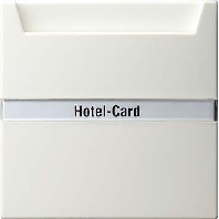 014040 - Push button 1 change-over contact white 014040