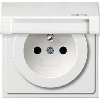 0488112 - Socket outlet (receptacle) white 0488112