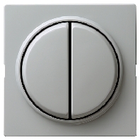 012542 - Series switch flush mounted grey 012542