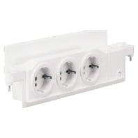 VZ00HW - Socket outlet for distribution board VZ00HW