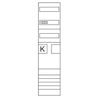 ZH3EF17N - Meter panel 1 kWh-meters 0 rows ZH3EF17N