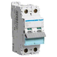 NCN202 - Miniature circuit breaker 2-p C2A NCN202