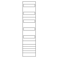 ZH3ES5N - Panel for distribution board 1050x250mm ZH3ES5N