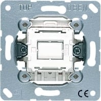 502 TU - 2-pole switch flush mounted 502 TU