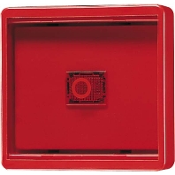 661 WGL R - Cover plate for switch/push button red 661 WGL R