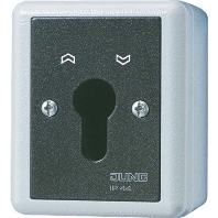 833.18 G - Push button 1 change-over contact grey 833.18 G