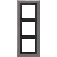 ALD 2983 AN - Frame 3-gang anthracite ALD 2983 AN