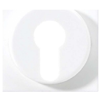 A 528 PL - Cover plate for switch cream white A 528 PL