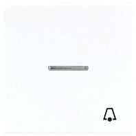 LS 990 KO5K WW - Cover plate for switch/push button white LS 990 KO5K WW