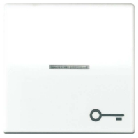 AS 591 KO5T WW - Cover plate for switch/push button white AS 591 KO5T WW