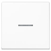 A 590 BF KO5 WW - Cover plate for switch/push button white A 590 BF KO5 WW