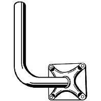 ZAS 62 - Wall mount for antenna ZAS 62