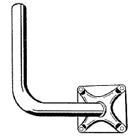 ZAS 63 - Wall mount for antenna ZAS 63