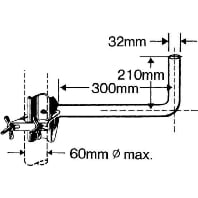 ZTA 12 - Supporting bracket for antenna ZTA 12