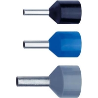 Klauke 43712 Adereindhulzen 16 mm² Deels geïsoleerd Blauw 100 stuk(s)