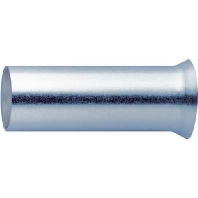 Klauke 7510V Adereindhulzen 6 mm² Zilver 100 stuk(s)
