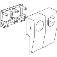 5002.6 - Empty box for skirting duct RAL9001 5002.6