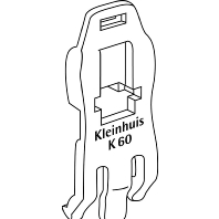 K60 - Cable clip for wireway K60