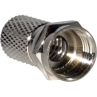 F7TW/P (100 Stück) - F plug connector F7TW/P