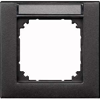 476114 - Frame 1-gang anthracite 476114