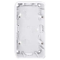 519225 - Surface mounted housing 2-gang white 519225