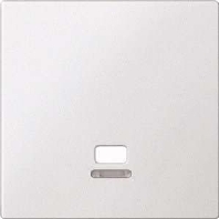 MEG3380-0419 - Cover plate for switch/push button white MEG3380-0419