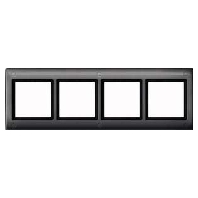 401414 - Frame 4-gang anthracite 401414