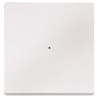 MEG5210-0419 - Cover plate for switch/dimmer white MEG5210-0419