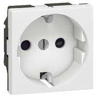 077213 - Socket outlet (receptacle) white 077213