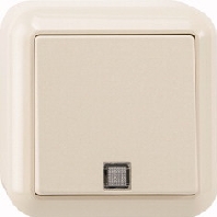 MEG3160-8744 - EIB, KNX push button 1 change-over contact, MEG3160-8744