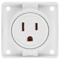 862632502 - Socket outlet (receptacle) NEMA white 862632502