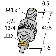 BI2-M08E-AP6X - Inductive proximity sensor BI2-M08E-AP6X