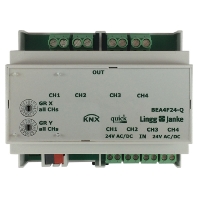 BEA4F24-Q - EIB, KNX combined I/O device, Q79246