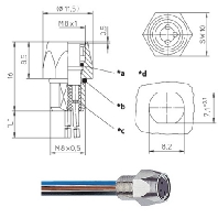 RKMF 3/0,5m (10 Stück) - Sensor-actuator connector RKMF 3/0,5m