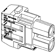 09140023102 (2 Stück) - Socket insert for connector 2p 09140023102