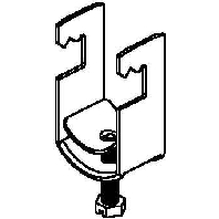 BF 16/2 - Cable clamp for strut 14...16mm BF 16/2