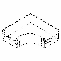 RES 110.300 - Bend for cable tray (solid wall) RES 110.300