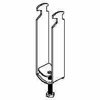 B 12/3 - One-piece strut clamp 9...12mm B 12/3