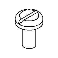 FK 6X12 (25 Stück) - Carriage bolt M6x12mm FK 6X12