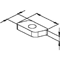 GSM 406 - Strut-nut M6 GSM 406