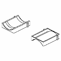 GWU 50 - Shell for cable clamp 50mm GWU 50
