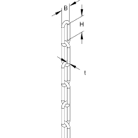 KG-3 (30 Meter) - Link chain 3mm KG-3