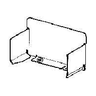 LED 40.060 - End cap for installation duct 40x60mm LED 40.060