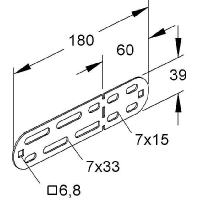 LIV 60 - Coupler for installation duct 39mm LIV 60